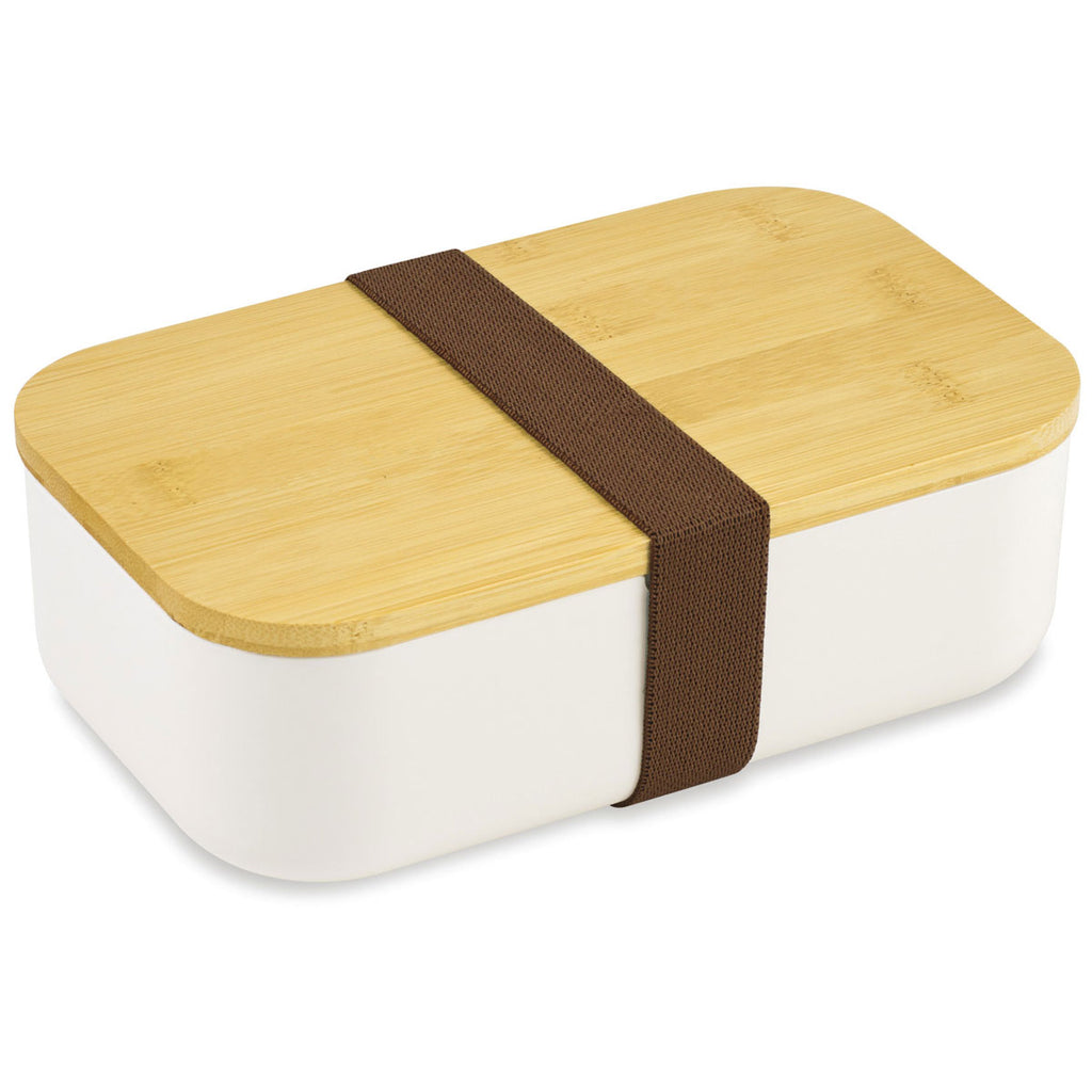 Gemline White Satsuma Bento Lunch Box