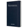 Moleskine Sapphire Blue Hard Cover Large Double Layout Notebook