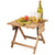 La Cuisine Wood Picnic Table & Carrier