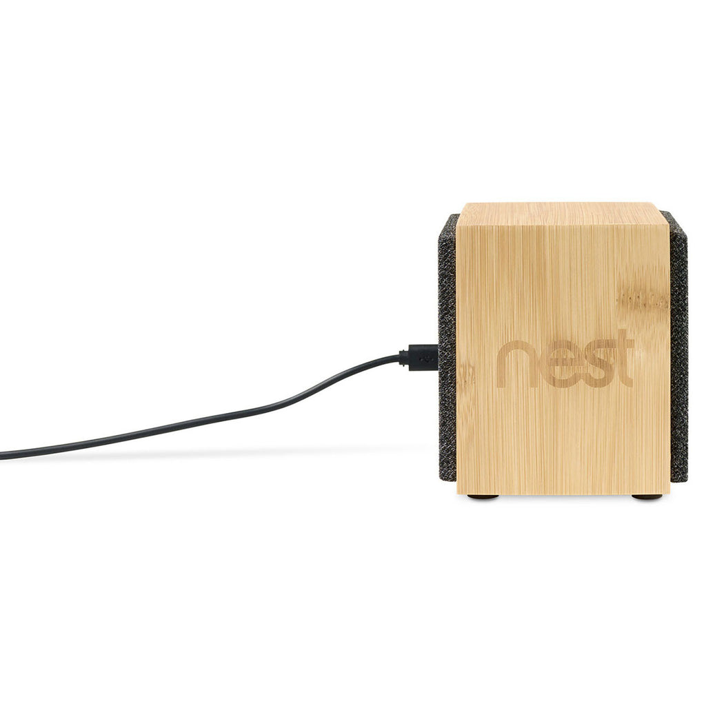 Gemline Bamboo Auden Bamboo Bluetooth Speaker