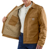 Carhartt Men's Carhartt Brown Flame-Resistant Lanyard Access Jacket