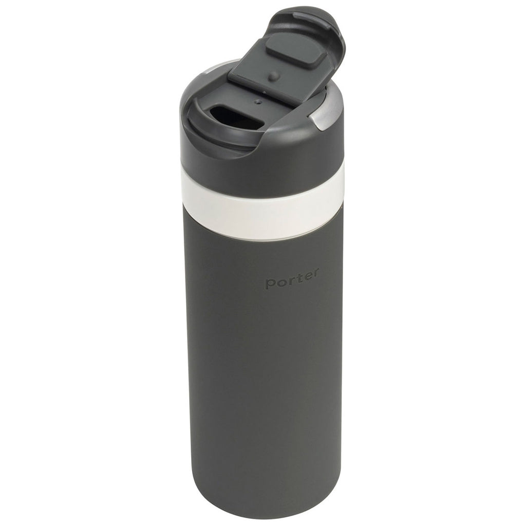 W&P Charcoal Drink Through Insulated Ceramic Bottle -20 oz