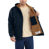 Carhartt Men's Dark Navy Flame-Resistant Thermal Lined Sweatshirt