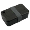 Leed's Black Bamboo Fiber Lunch Box with Utensil Pocket
