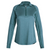 Landway Women's Heather Emerald Apex Baselayer Active Dry Pullover