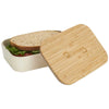 Leed's Beige Bamboo Fiber Lunch Box with Cutting Board Lid