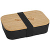 Leed's Black Bamboo Fiber Lunch Box with Cutting Board Lid