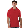 Antigua Men's Bright Red Legacy Short Sleeve Polo Shirt