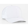 Pacific Headwear White Snapback Trucker Mesh Cap