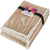 Field & Co. Tan Cambridge Oversized Sherpa Blanket with Card and Band