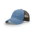 Richardson Capt Blue/Brown Mesh Back Split Garment Washed Trucker Hat