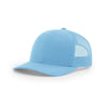 Richardson Columbia Blue Mesh Back Solid Trucker Hat