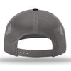 Richardson Black/Charcoal Recycled Trucker Cap