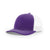 Richardson Purple/White Mesh Back Split Trucker Hat