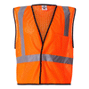 ML Kishigo Men's Orange Economy Mesh 1-Pocket Vest