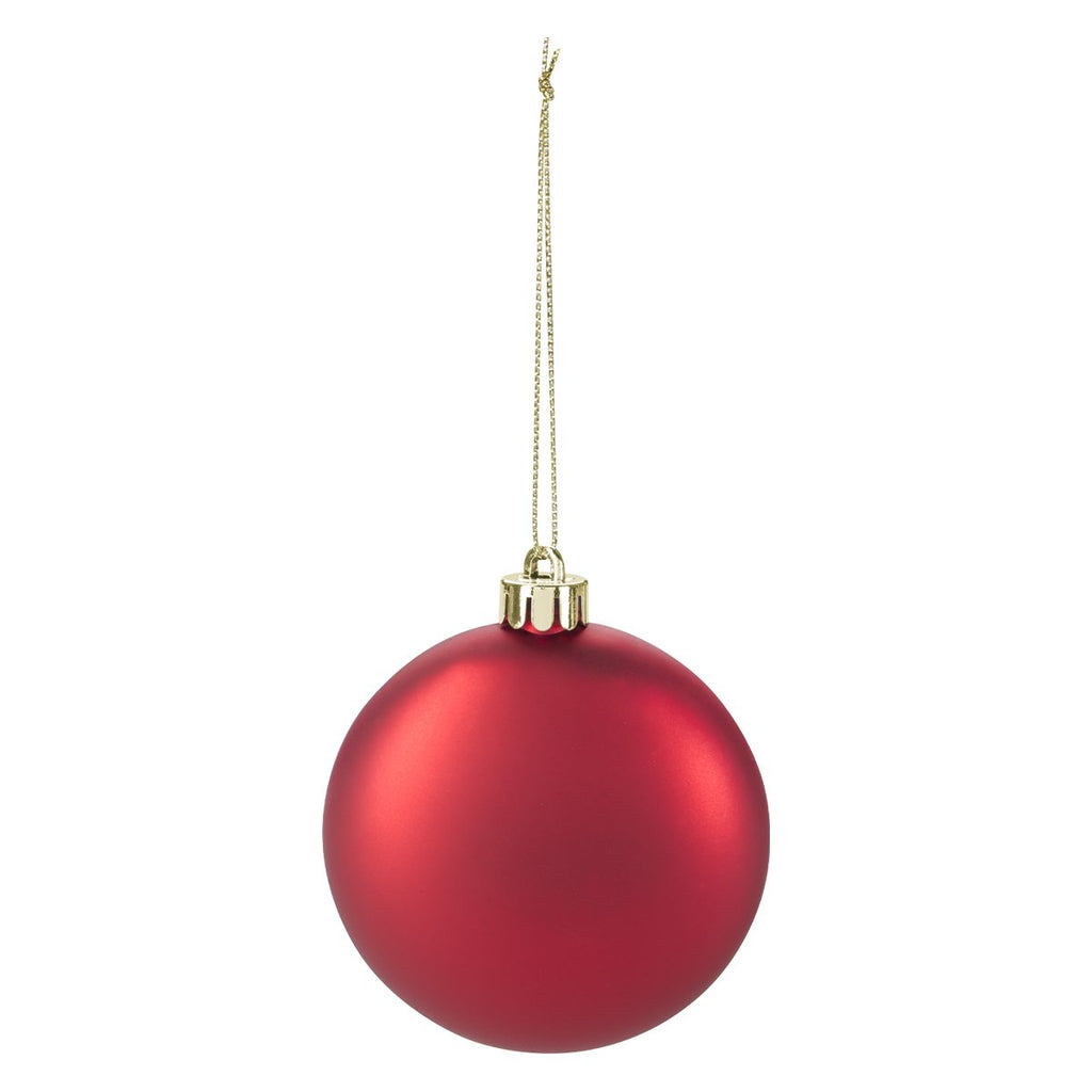 HIT Red Round Disk Ornament