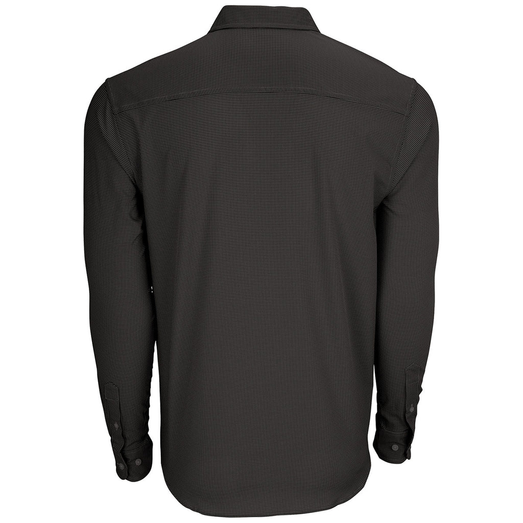 Vansport Men's Black Sandhill Dress Shirt