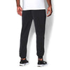 Under Armour Men's Black Relentless Tapered Leg Warm-Up Pants