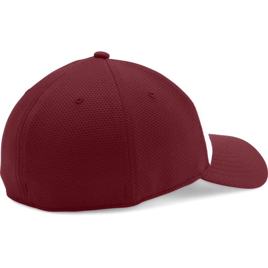 Under Armour Forest Cardinal/White Color Blocked Blitzing Cap