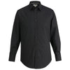 Edwards Men's Black Comfort Stretch Broadcloth Shirt