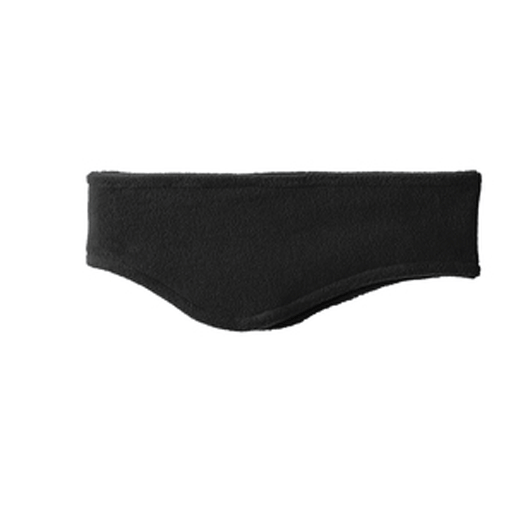 Port Authority Black R-Tek Stretch Fleece Headband
