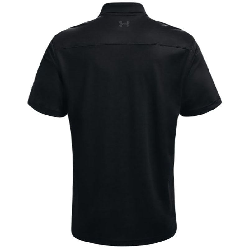 Under Armour Men's Black/Red/Black Tacticle Performance Polo 2.0
