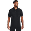 Under Armour Men's Black/Red/Red Tacticle Performance Polo 2.0
