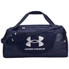 Under Armour Midnight Navy/ Metallic Silver Undeniable 5.0 Large Duffle Bag