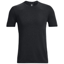 Under Armour Men's Black RUSH Seamless Short Sleeve