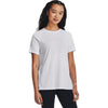 Under Armour Women's White/Steel Athletics Short Sleeve