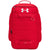 Under Armour Red/Red/Metallic Silver Contain Backpack