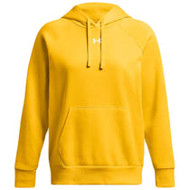 Under Armour Women's Steeltown Gold/White Rival Fleece Hoodie