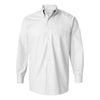 Van Heusen Men's White Silky Poplin Dress Shirt