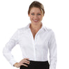 Van Heusen Women's White Non-Iron Pinpoint Dress Shirt