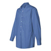 Van Heusen Men's Cobalt Twill Long Sleeve Dress Shirt
