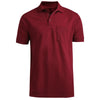 Edwards Unisex Burgundy Soft Touch Pique Polo with Pocket