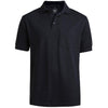 Edwards Unisex Navy Soft Touch Pique Polo with Pocket