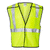 ML Kishigo Men's Lime One-Pocket Breakaway Vest