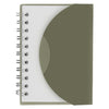 Norwood Green Small Notebook with Slip Cover