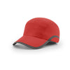 Richardson Red/Charcoal Lifestyle Active Laser Vented Running Cap