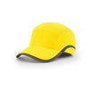 Richardson Yellow/Charcoal Lifestyle Active Laser Vented Running Cap