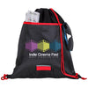 Good Value Black/Red Outer Space Drawstring Backpack