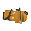 Carhartt Brown Trade Series Medium Duffel & Utility Pouch