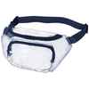BIC Clear/Navy Clear Fanny Pack