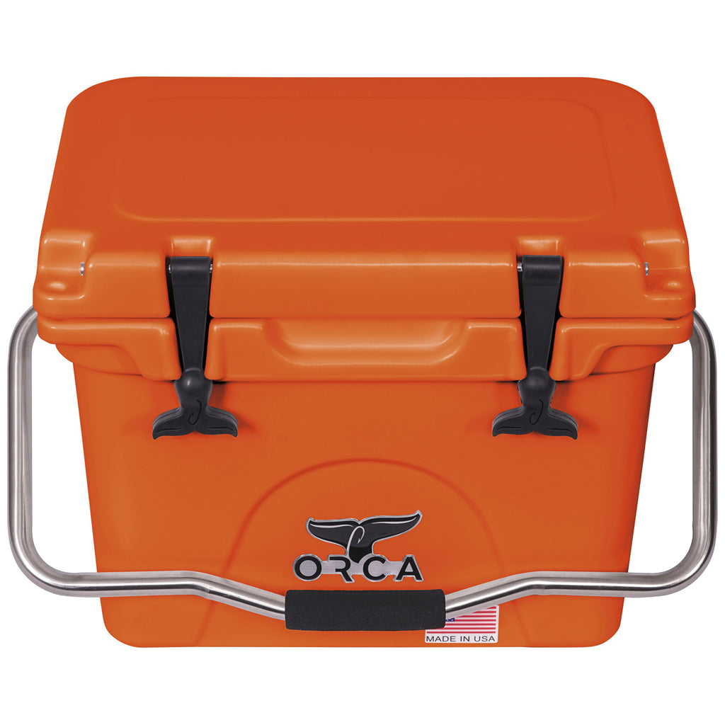 ORCA Blaze Orange 20 Quart Cooler