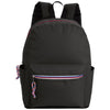 Good Value Black Tri-Color Zipper Backpack
