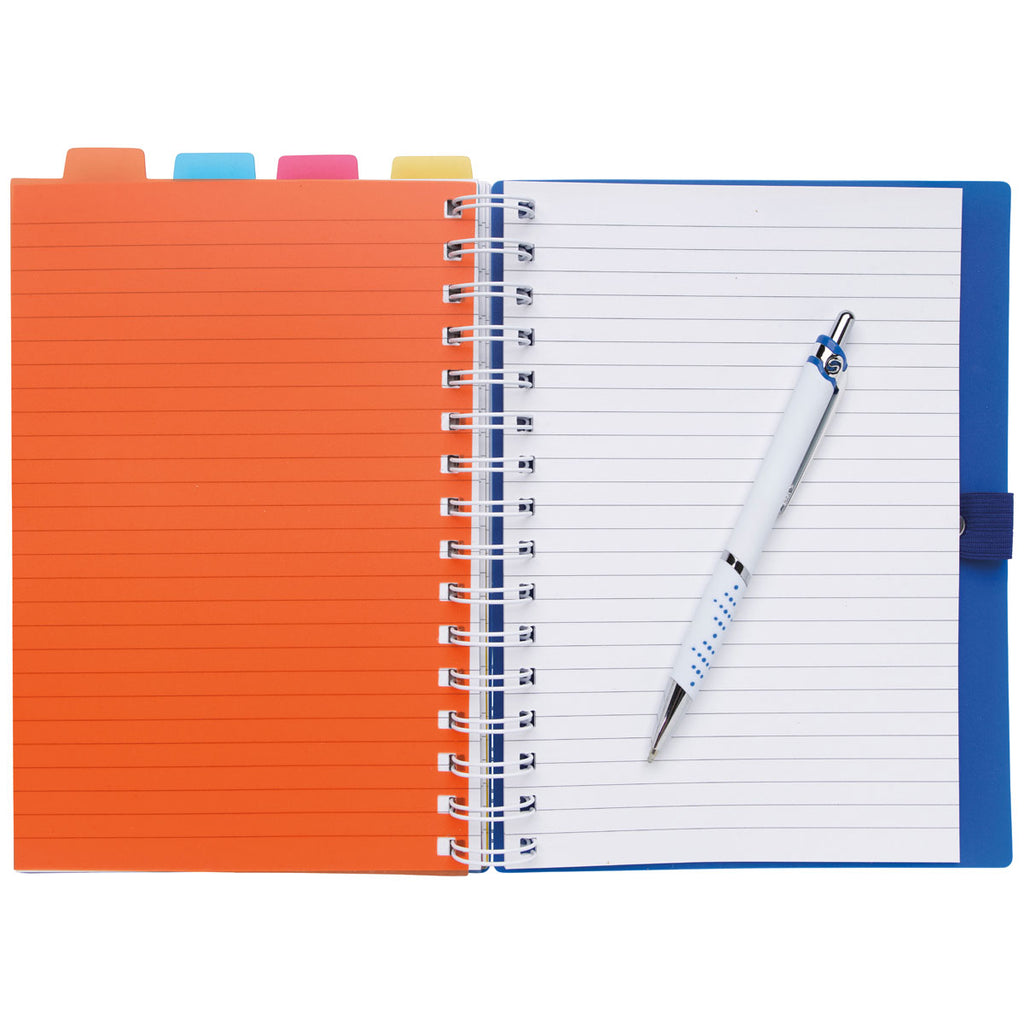 Souvenir Blue Notebook with Vertex Pen