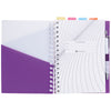 Souvenir Purple Notebook with Vertex Pen