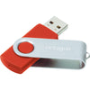 Leed's Bright Red Rotate Flash Drive 8GB