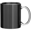 ETS Black/Platinum C-Handle-Metallic 11 oz Mug